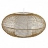 Hanging lamp DKD Home Decor Naturel Blanc (83 x 83 x 40 cm) - Article for the home at wholesale prices