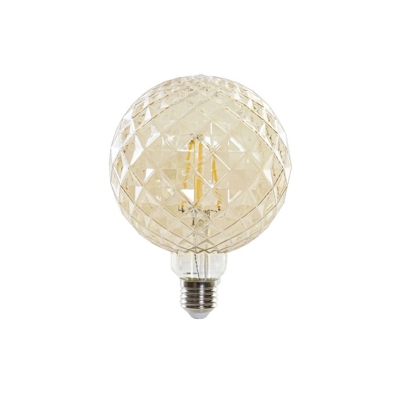 Lampe LED DKD Home Decor E27 Ambre 220 V 4 W 450 lm (12 x 12 x 16,5 cm) - Article pour la maison à prix grossiste