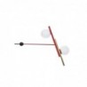 Suspension DKD Home Decor Rouge Noir Doré Blanc (64 x 20 x 120 cm) - Article pour la maison à prix grossiste Suspension DKD Home Decor Rouge Noir Doré Blanc (64 x 20 x 120 cm) - Article pour la maison à prix grossiste
