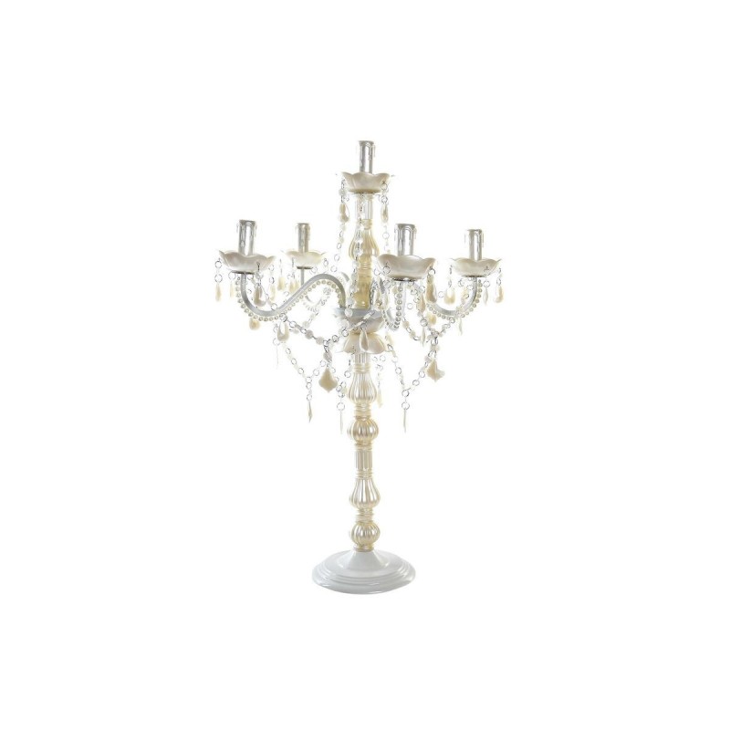 Desk lamp DKD Home Decor 25 Watts Cream 220 V Shabby Chic (51 x 51 x 73 cm) - Article for the home at wholesale prices