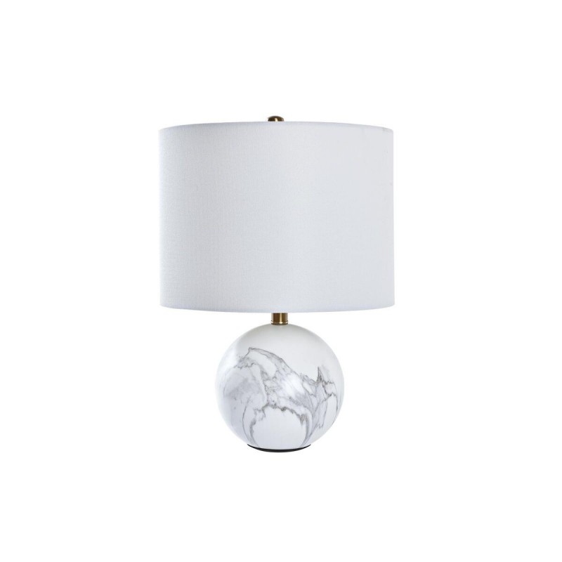 Lampe de bureau DKD Home Decor Doré Blanc 220 V 50 W Moderne (36 x 36 x 52 cm) - Article pour la maison à prix grossiste