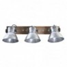 Wall lamp DKD Home Decor Silver Metal Brown 220 V 50 W (64 x 18 x 26 cm) - Article for the home at wholesale prices
