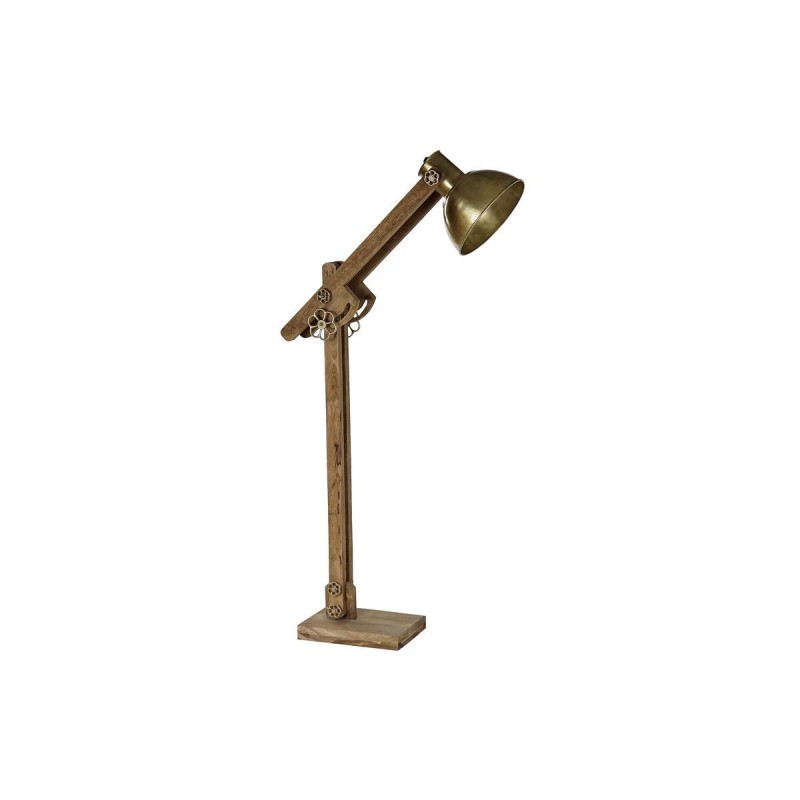 Lampadaire DKD Home Decor Doré Métal Marron Loft (85 x 25 x 140 cm) - lampadaire à prix de gros