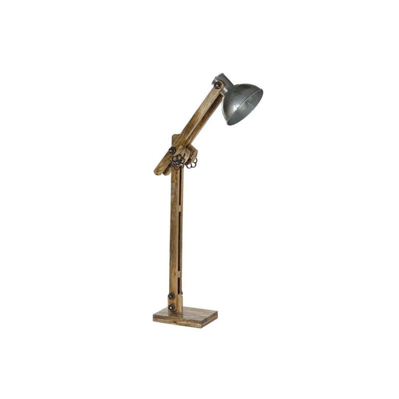 Lampadaire DKD Home Decor Argenté Métal Marron Loft (85 x 25 x 140 cm) - lampadaire à prix grossiste