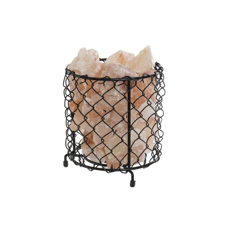 Décoration lumineuse DKD Home Decor Sel 15W Noir Métal Orange 220 V Arabe Panier (17 x 17 x 17 cm) - Article pour la maison à prix grossiste