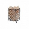 Décoration lumineuse DKD Home Decor Sel 15 Watts Noir Métal Orange 220 V Arabe Panier (17 x 17 x 17 cm) - Article pour la maison à prix grossiste