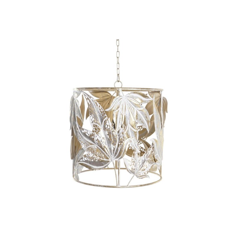 Hanging lamp DKD Home Decor Gris Doré (49 x 49 x 48 cm) - Article for the home at wholesale prices