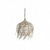 Hanging lamp DKD Home Decor Grey 220 V 50 W (33 x 33 x 40 cm) - Article for the home at wholesale prices
