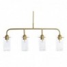 Hanging lamp DKD Home Decor Doré 220 V 50 W (84 x 17 x 24 cm) - Article for the home at wholesale prices