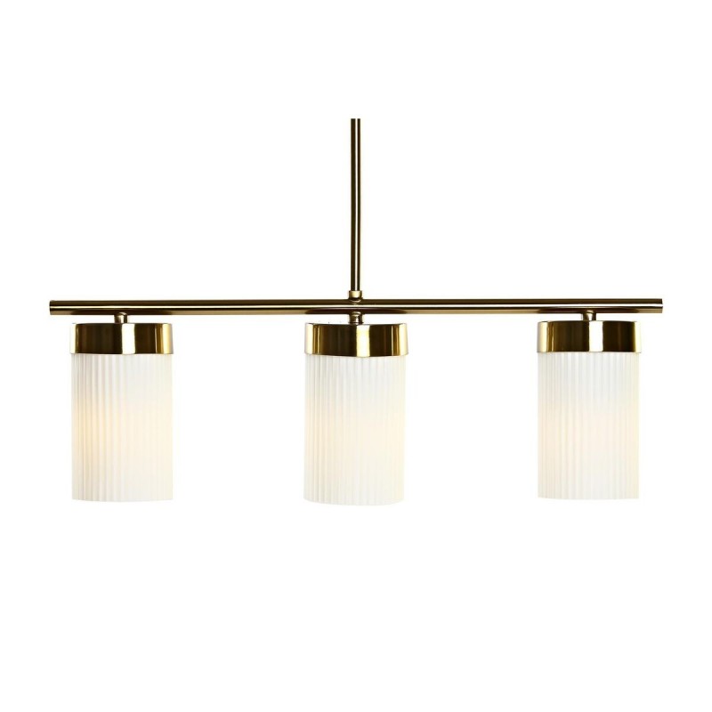 Hanging lamp DKD Home Decor Doré Blanc (60 x 15 x 25 cm) - Article for the home at wholesale prices