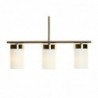 Hanging lamp DKD Home Decor Doré Blanc (60 x 15 x 25 cm) - Article for the home at wholesale prices