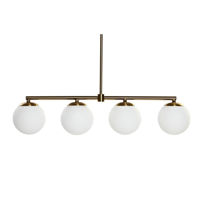 Hanging lamp DKD Home Decor Doré Blanc (82 x 15 x 20 cm) - Article for the home at wholesale prices