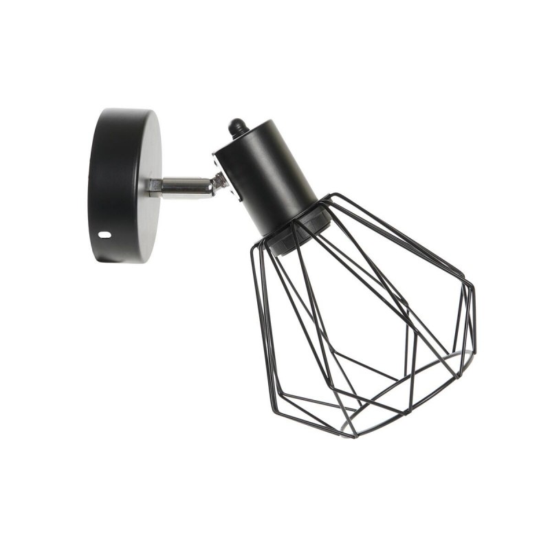 Wall lamp DKD Home Decor Black Metal 220 V 50 W (15 x 20 x 22 cm) - Article for the home at wholesale prices