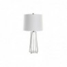 Lampe de bureau DKD Home Decor Métal Polyester Blanc 220 V 50 W (33 x 33 x 66 cm) - Article pour la maison à prix grossiste