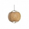 Hanging lamp DKD Home Decor Natural 50 W (40 x 40 x 40 cm) - Article for the home at wholesale prices