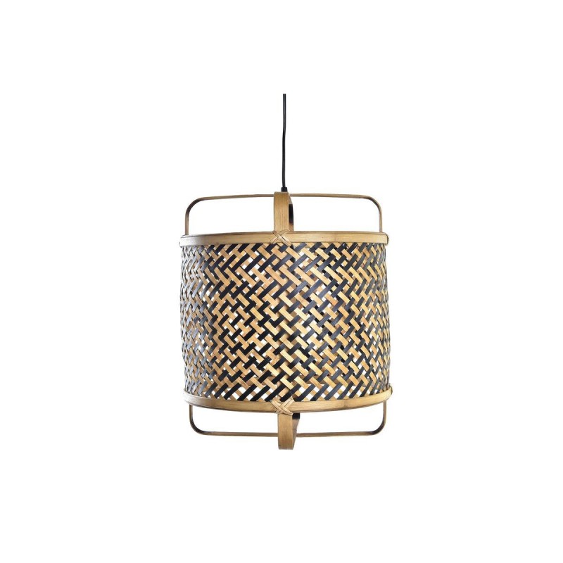Suspension DKD Home Decor Noir Marron 220 V 50 W (36 x 36 x 48 cm) - Article pour la maison à prix grossiste