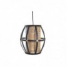 Hanging lamp DKD Home Decor Black Brown 220 V 50 W (34 x 34 x 35 cm) - Article for the home at wholesale prices