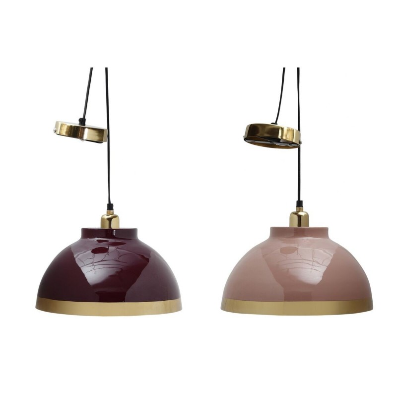 Hanging lamp DKD Home Decor Metal (33 x 33 x 24 cm) (2 Units) - Article for the home at wholesale prices