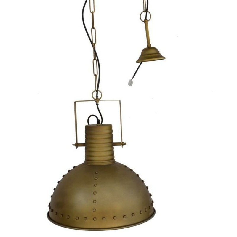 Suspension DKD Home Decor Doré Métal 50 W (41 x 41 x 49 cm) - Article pour la maison à prix de gros