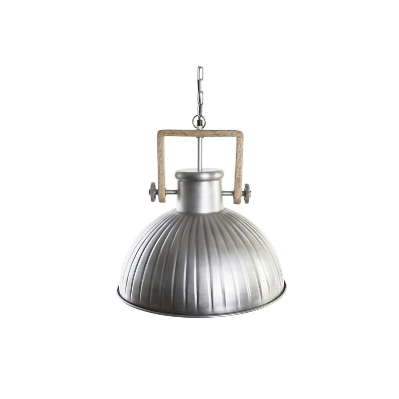Suspension DKD Home Decor Argenté Fer Bois de manguier 50 W (41 x 41 x 40 cm) à prix grossiste - Article pour la maison à prix de gros