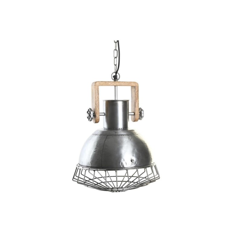 Suspension DKD Home Decor Argenté Marron Argent 50 W (31 x 31 x 44 cm) à prix grossiste - Article pour la maison à prix de gros