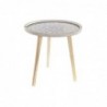 Table d'appoint DKD Home Decor Naturel Noir MDF Colonial (40 x 40 x 41 cm) - Article pour la maison à prix de gros Table d'appoint DKD Home Decor Naturel Noir MDF Colonial (40 x 40 x 41 cm) - Article pour la maison à prix de gros