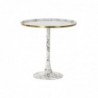 Table d'appoint DKD Home Decor Doré Aluminium Blanc Marbre (51 x 51 x 51 cm) - Article pour la maison à prix de gros Table d'appoint DKD Home Decor Doré Aluminium Blanc Marbre (51 x 51 x 51 cm) - Article pour la maison à prix de gros