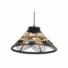 Hanging lamp DKD Home Decor Rattan Bicolore 50 W (41 x 41 x 21 cm) - Article for the home at wholesale prices