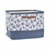 Basket DKD Home Decor Polyester Shabby Chic (40 x 30 x 30 cm) - Article for the home at wholesale prices