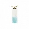 Vase DKD Home Decor Verre Bleu Doré Métal méditerranéen (19 x 15 x 41 cm) (Ø 14 cm) - Article pour la maison à prix de gros Vase DKD Home Decor Verre Bleu Doré Métal méditerranéen (19 x 15 x 41 cm) (Ø 14 cm) - Article pour la maison à prix de gros