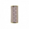 Vase DKD Home Decor Porcelaine Rose Doré Oriental (14 x 14 x 32 cm) - Article pour la maison à prix grossiste