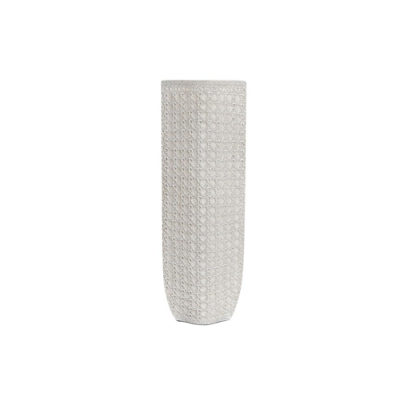 Vase DKD Home Decor White Modern Resin (17 x 10 x 47 cm) - Article for the home at wholesale prices