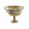 DKD Home Decor Golden Glass Decorative Metal Planter (42.5 x 38.5 x 36.5 cm) - Article for the home at wholesale prices