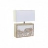 Lampe de bureau DKD Home Decor Marron Blanc 220 V 50 W Indien (33 x 12 x 41 cm) - Article pour la maison à prix grossiste Lampe de bureau DKD Home Decor Marron Blanc 220 V 50 W Indien (33 x 12 x 41 cm) - Article pour la maison à prix grossiste