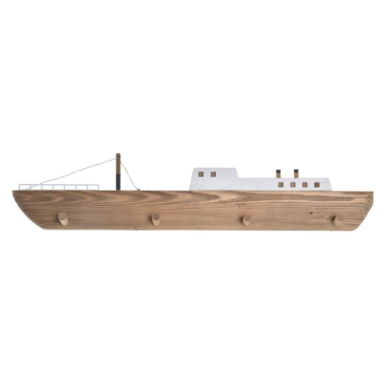 Coat rack DKD Home Decor Marine wood (91 x 8.5 x 20 cm) - Article for the home at wholesale prices