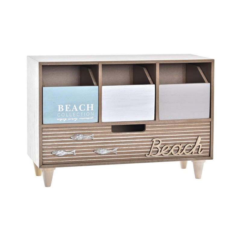 Jewelry box DKD Home Decor Wood Beach (34 x 14 x 24 cm) - Article for the home at wholesale prices