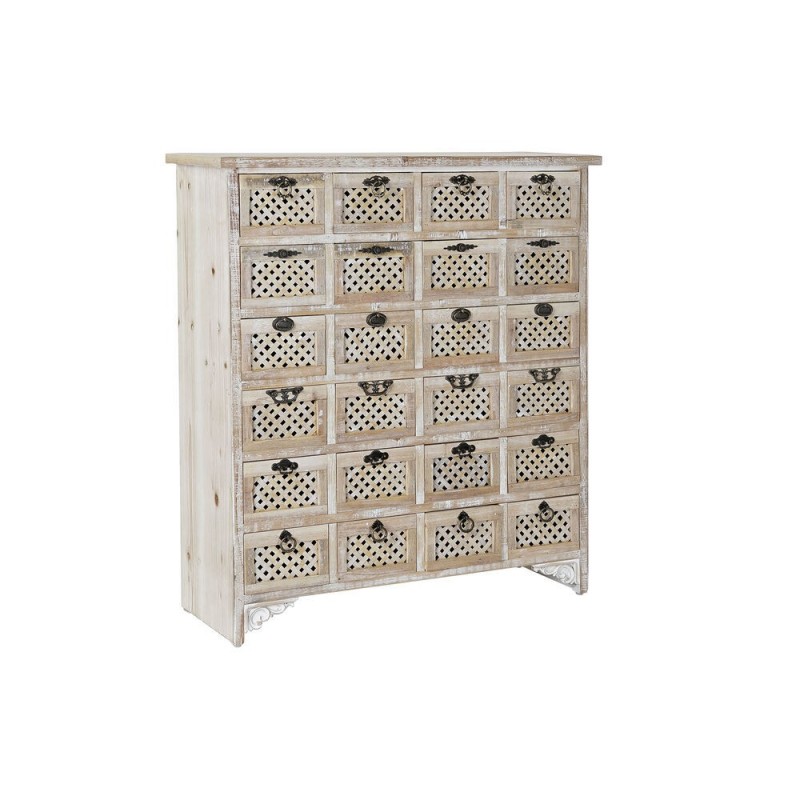 Drawer chest DKD Home Decor Sapin Marron Clair (89 x 30 x 98 cm) - Article for the home at wholesale prices