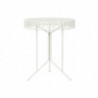 Side table DKD Home Decor Métal Blanc (60 x 60 x 70 cm) - Article for the home at wholesale prices