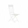 Chaise de jardin DKD Home Decor Métal Blanc (40 x 48 x 93 cm) - Article pour la maison à prix de gros