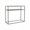 Console DKD Home Decor Black Metal (100 x 36 x 90 cm) - Article for the home at wholesale prices