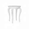 Side table DKD Home Decor White Wood Mango wood (61 x 61 x 76 cm) - Article for the home at wholesale prices