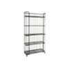 Shelf DKD Home Decor Black Metal (97 x 33 x 180 cm) - Article for the home at wholesale prices