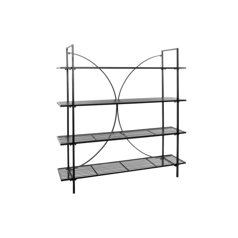 Shelf DKD Home Decor Black Metal (150 x 38 x 165 cm) - Article for the home at wholesale prices