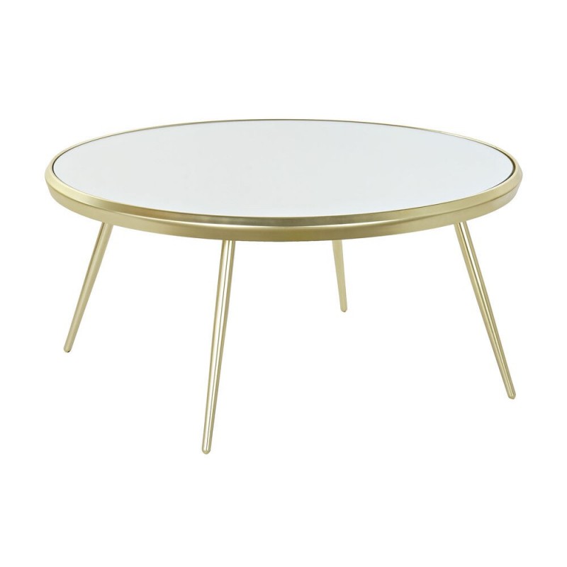 Table Basse DKD Home Decor Miroir Acier (83,5 x 83,5 x 40 cm) à prix de gros - table basse à prix grossiste