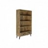 Étagère DKD Home Decor Noir Métal Brun foncé Bois de manguier (100 x 40 x 180 cm) - Article pour la maison à prix grossiste Étagère DKD Home Decor Noir Métal Brun foncé Bois de manguier (100 x 40 x 180 cm) - Article pour la maison à prix grossiste