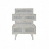 Caisson à Tiroirs DKD Home Decor Bois MDF Blanc (60 x 32,5 x 84 cm) - Article pour la maison à prix grossiste