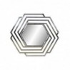 Miroir mural DKD Home Decor Verre Argenté Acier inox Shabby Chic (71 x 2 x 81 cm) - Article pour la maison à prix de gros Miroir mural DKD Home Decor Verre Argenté Acier inox Shabby Chic (71 x 2 x 81 cm) - Article pour la maison à prix de gros