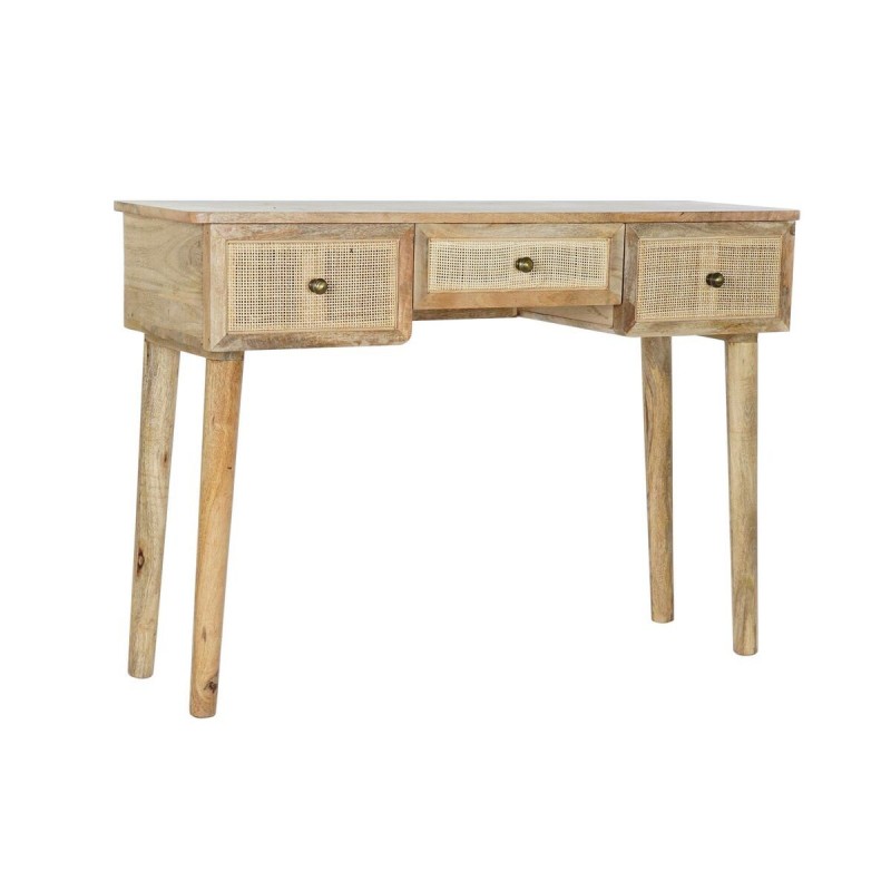 Console DKD Home Decor Natural Wicker Mango Wood Modern (110 x 35 x 76 cm) - Article for the home at wholesale prices