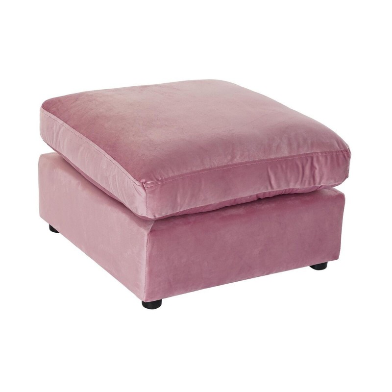 Footrest DKD Home Decor Rose Polyester Moderne (55 x 55 x 30 cm) - Article for the home at wholesale prices