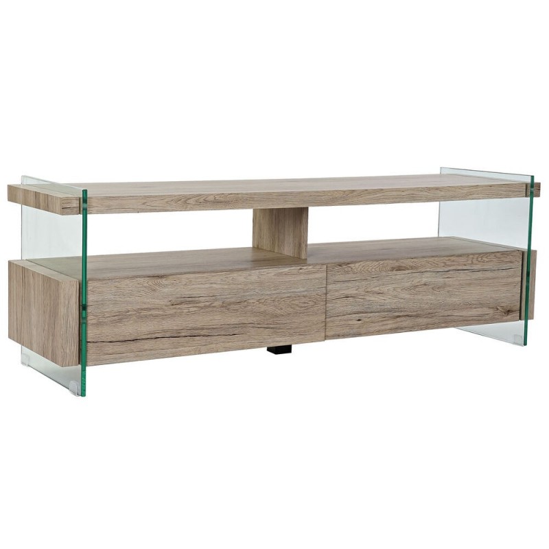 TV furniture DKD Home Decor MDF Tempered glass (140 x 47 x 40 cm) - Article for the home at wholesale prices
